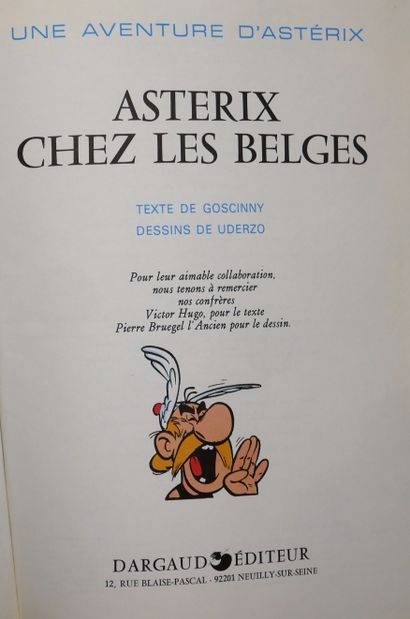 UDERZO / GOSCINNY

Asterix - Set of 2 albums:...