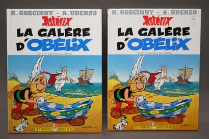 UDERZO 

Asterix - Set of 2 albums: La Galère...
