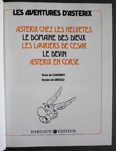 UDERZO / GOSCINNY

Asterix - The adventures...