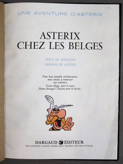 UDERZO / GOSCINNY

Asterix - The adventures...