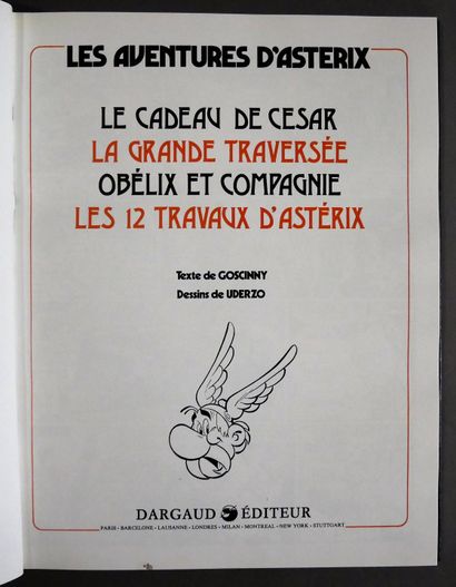 UDERZO / GOSCINNY

Asterix - The adventures...