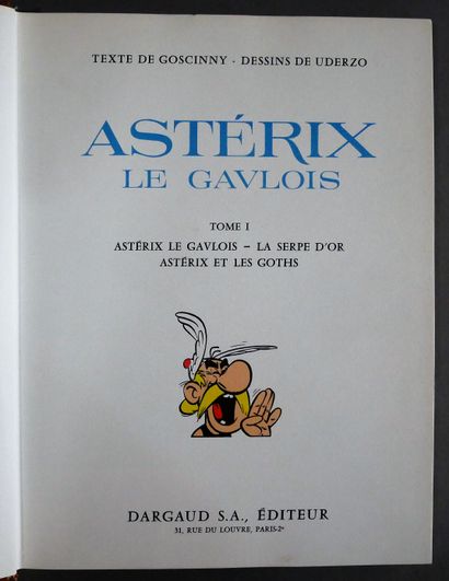 UDERZO / GOSCINNY

Asterix - Triple album...