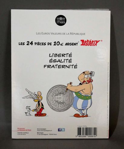 UDERZO

Numismatics - Binder for the 24 silver...