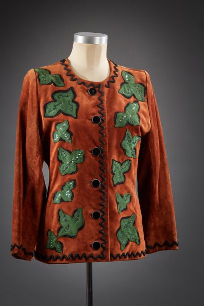 SAINT LAURENT rive gauche

Veste en veau...