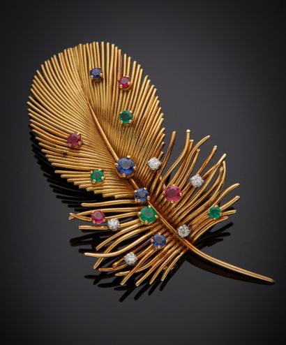 BOUCHERON PARIS

Clip de revers en or jaune...
