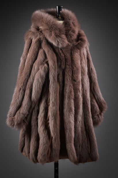 INTUITION

Parka réversible en belzéta marron...