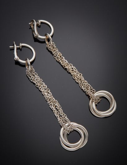 CARTIER

Paire de pendants d'oreilles en...