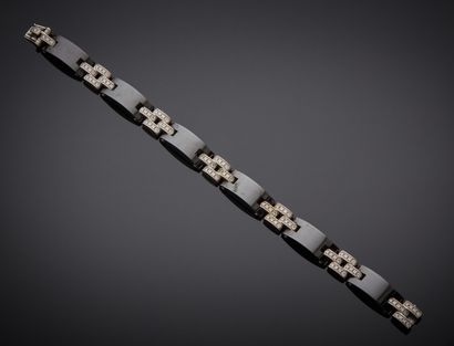 CARTIER

Bracelet articulé en or gris 750...