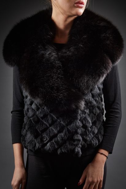 Sonia RYKIEL

Gilet en Castorette lustrée...