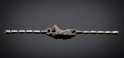 CARTIER

Bracelet articulé en or gris 750...