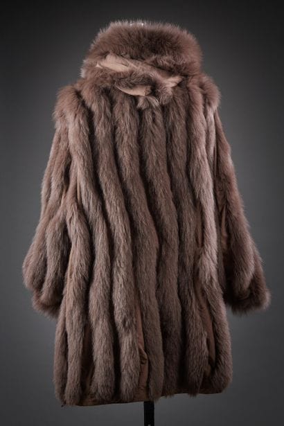 INTUITION

Parka réversible en belzéta marron...