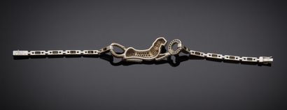 CARTIER

Bracelet articulé en or gris 750...