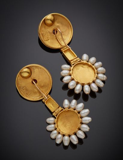 LALAOUNIS

Paire de boucles d'oreilles en...