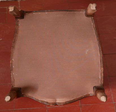 Chaise d'enfant en bois naturel, pieds cambrés,...