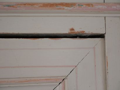 Armoire à glace à colonne détachée à une...