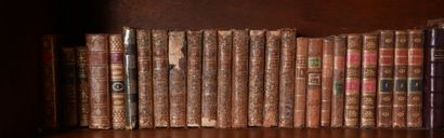 Lot de livres reliés du XIIIème et XIXème...