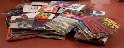 Lot de vinyles dont classique, les Doors,...