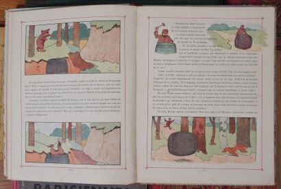 Lot de livres en percaline et divers