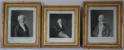 Ecole française du XIXème s.

Portraits d'Henri,...