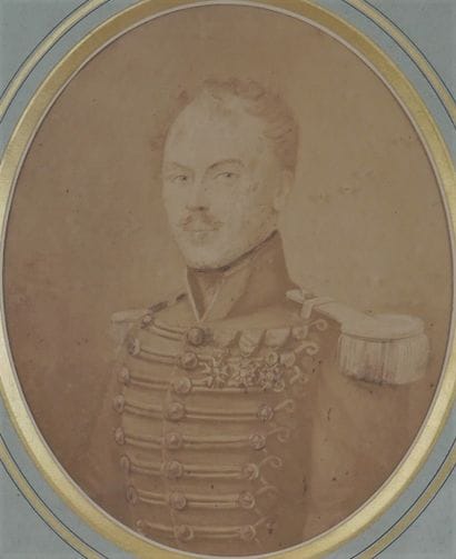 Ecole française du XIXème s.

Portrait d'un...