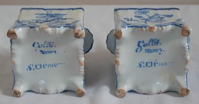 GALLE Nancy - St CLEMENT

Encrier double...