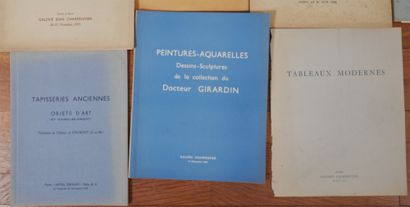 Lot de catalogues de ventes des années 1930...