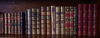 Lot de livres reliés du XIIIème et XIXème...