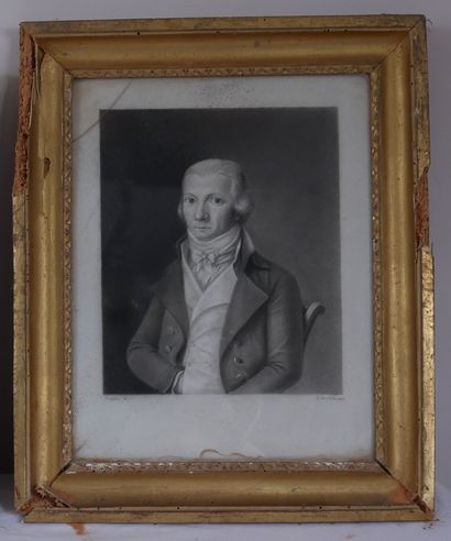 Ecole française du XIXème s.

Portraits d'Henri,...