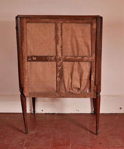 Commode-scriban-pare-feu en bois naturel...