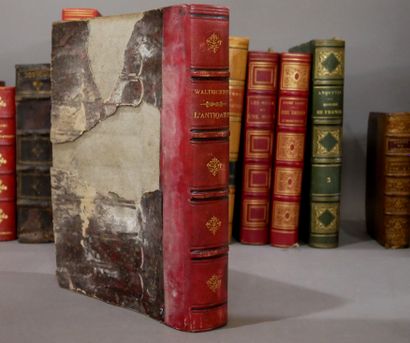 Lot of 19th and 20th century books, bound...