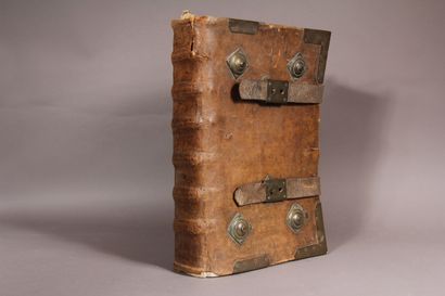 Antiphonary with leather binding
