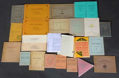 Plaquettes du Collège de 'Pataphysique.

STATUTES....