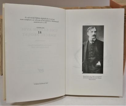 MARCEL PROUST. 

In search of lost time....