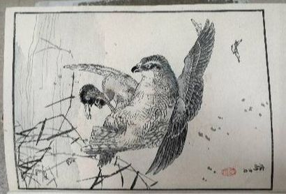Set of 13 volumes of Japanese prints end...