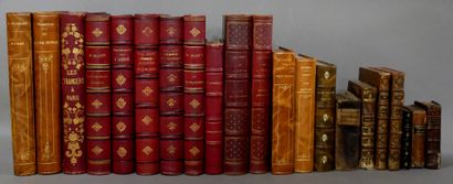 Lot of 19th and 20th century books, bound...