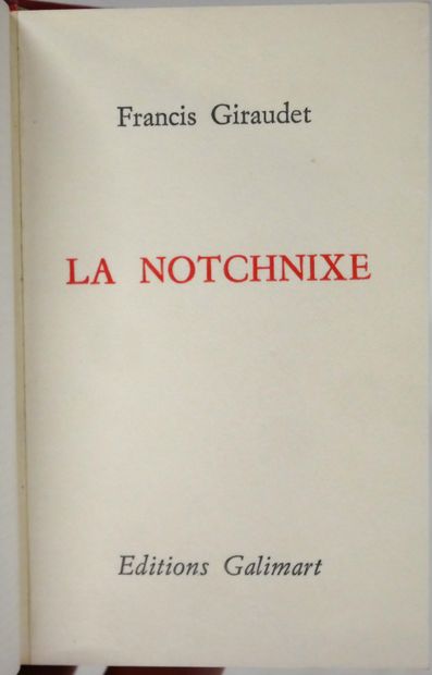 MINUSCULES, 6x9cm, in first edition, bound...