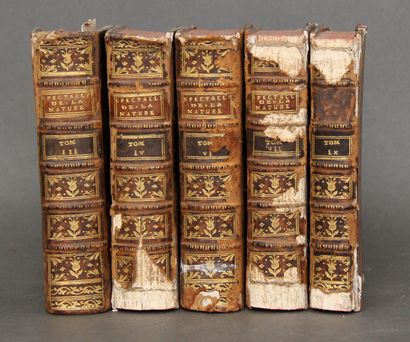The spectacle of Nature, five volumes (III,...