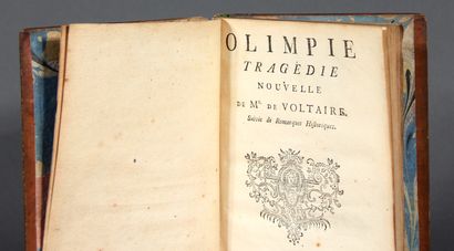 Mr de VOLTAIRE. 

Olimpie. New tragedy. Followed...