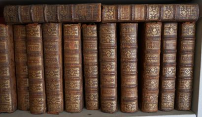 Lot of mismatched books, XVIIIth c. (acc...