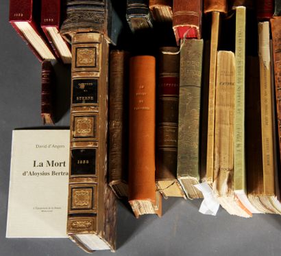 Lot of various books.