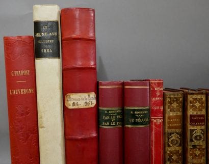 Lot of 19th and 20th century books, bound...