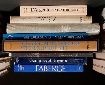 *Lot of books and auction catalogs on the...