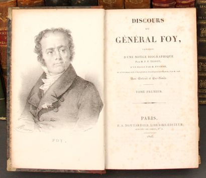 General Maximilien FOY

- Discourses

Paris...