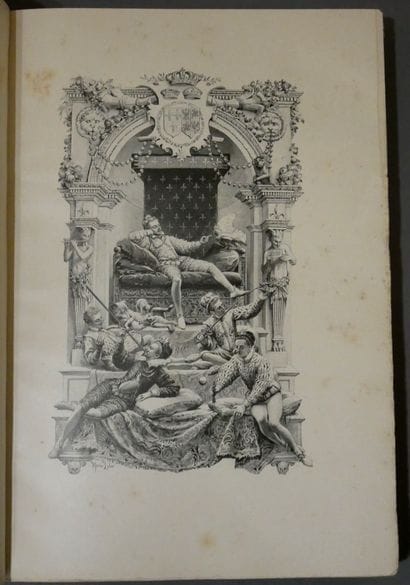 ALEXANDRE DUMAS. 

The lady of Montsoreau.

Drawings...