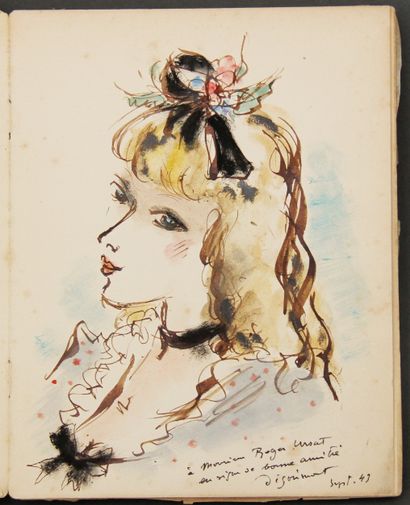 JEAN GALTIER-BOISSIERE. La Belle amour.

Reproduction...