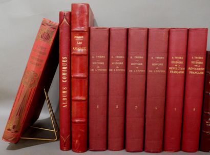 Lot of 19th and 20th century books, bound...