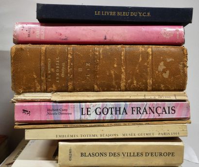 - The great Armorial of France, 7 vols.

-...