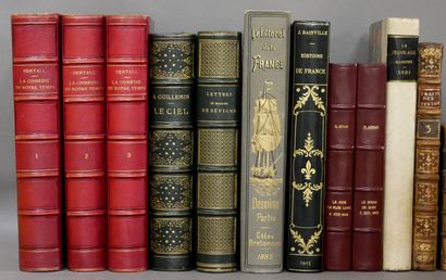 Lot of 19th and 20th century books, bound...