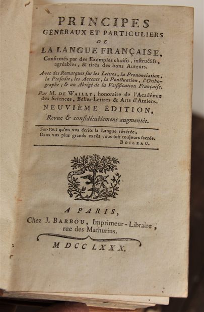 Lot of books of the XVIIIth c. :

- H. TENCKER...