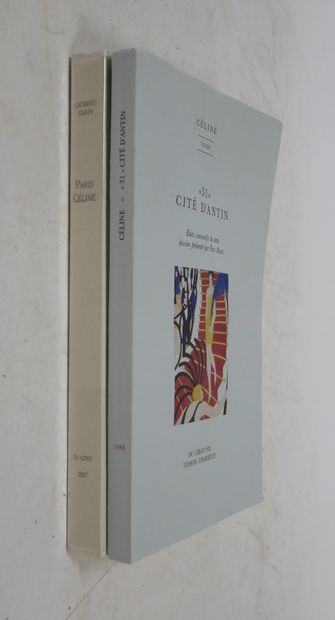 LAURENT SIMON. Paris-Céline. Du lérot, 2007....